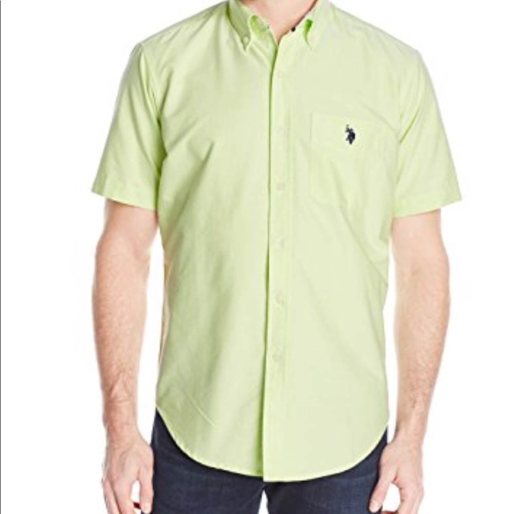 Polo mens button down shirt